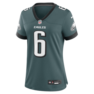 Jersey de la NFL Nike Game para mujer DeVonta Smith Philadelphia Eagles