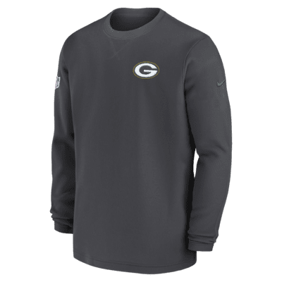 Green Bay Packers Sideline Coach Men’s Nike NFL Long-Sleeve Top