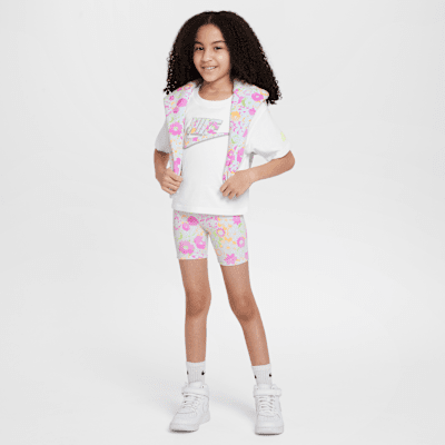 Nike Flow-Ral Little Kids' Boxy Graphic T-Shirt
