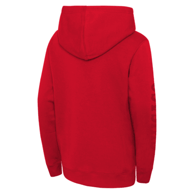 Chicago Bulls Courtside Statement Edition Older Kids' Jordan NBA Fleece Pullover Hoodie