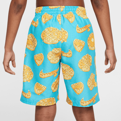 Nike Swim Breaker Big Kids' (Boys') 7" Brief-Lined Volley Shorts