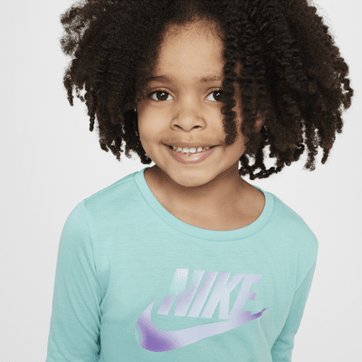 Nike Dri-FIT Toddler Long Sleeve T-Shirt and Leggings Set