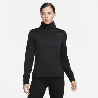 Haut de running à col roulé Nike Therma-FIT Swift pour femme