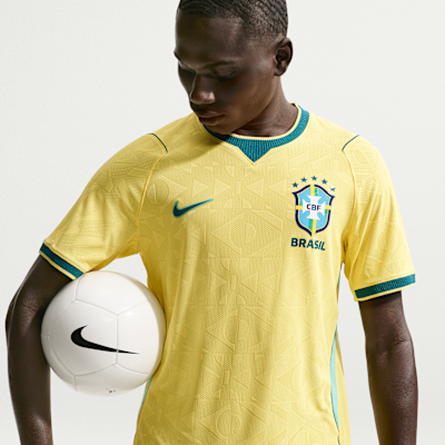 Brazil 2026 Match Home Men's Nike Aero-FIT Soccer Authentic Jersey from Nike - $175