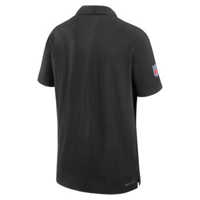 Polo Nike Dri-FIT de la NFL para hombre Las Vegas Raiders Sideline