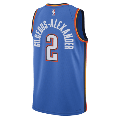 Camisola NBA Swingman Nike Dri-FIT Oklahoma City Thunder Icon Edition 2022/23 para homem