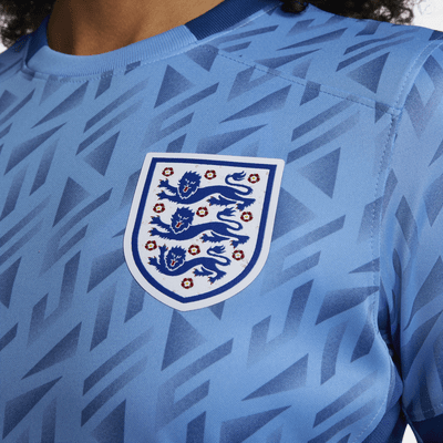 Jersey de fútbol Nike Dri-FIT de Inglaterra visitante 2023 Stadium para mujer