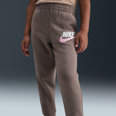 Joggers de chenille para niños de preescolar Nike Club