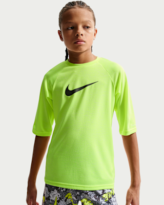 Детские  Nike Heather Big Kids' (Boys') Half Sleeve Hydroguard