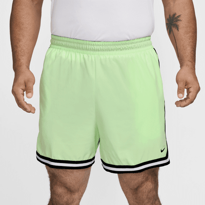 Shorts de básquetbol de tejido Woven UV Dri-FIT de 15 cm para hombre Nike DNA