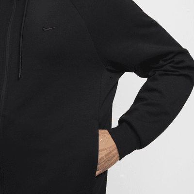 Hoodie versátil com fecho completo Dri-FIT UV Nike Primary para homem