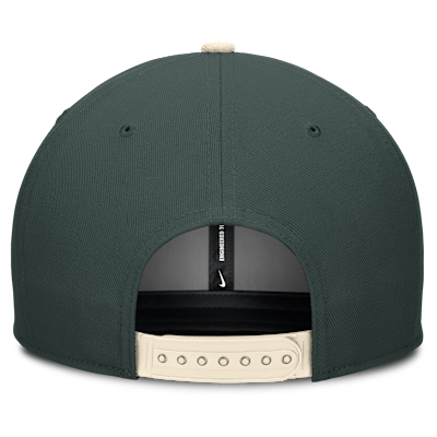 Michigan State Legacy Script Men's Nike Dri-FIT College Adjustable Hat