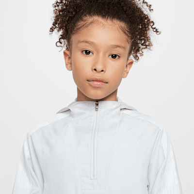 Nike Academy Big Kids' 1/2-Zip Hooded Soccer Track Jacket