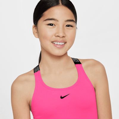 Nike Swim Conjunto Midkini con espalda cruzada - Niña