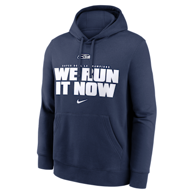 Seattle Seahawks Super Bowl LX Winner Club Men's Nike NFL Pullover Hoodie