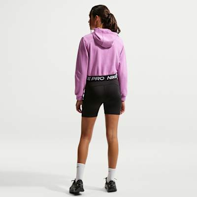 나이키 프로 플리스 주니어(여아) 드라이 핏 풀집 후디