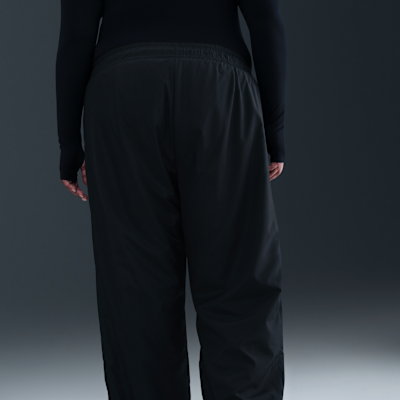 Pantalones de tiro medio con dobladillo abierto para mujer Nike Sportswear Classic (talla grande)
