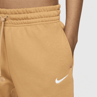 Pants de entrenamiento de tiro medio para mujer Nike Sportswear Phoenix Fleece