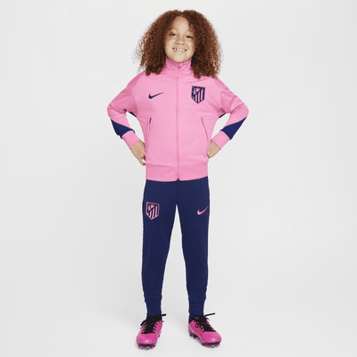 Atlético Madrid Strike Third Older Kids' Nike Dri-FIT Football Knit Tracksuit