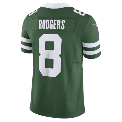 Jersey de fútbol americano Nike Dri-FIT de la NFL Limited para hombre Aaron Rodgers New York Jets