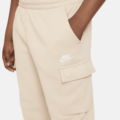 Nike Sportswear Club Fleece Big Kids' Cargo Pants (Extended Size)