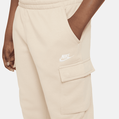 Nike Sportswear Club Fleece Big Kids' Cargo Pants (Extended Size). Nike.com