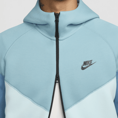 Huvtröja med hel dragkedja Nike Sportswear Tech Fleece Windrunner för män