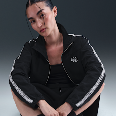 เสื้อแจ็คเก็ตผ้าทอผู้หญิง Repel Nike Sportswear