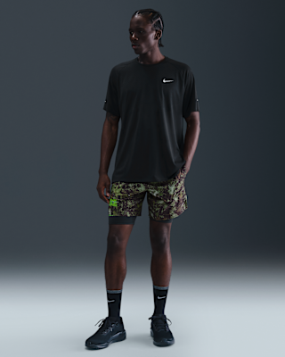 Мужские шорты Nike Stride Dri-FIT 7" Brief-Lined Printed Shorts для бега