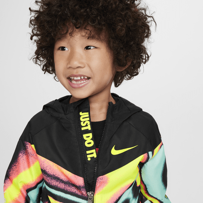 Windrunner para niños talla pequeña Nike Sportswear Maximum Volume