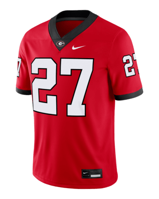 Мужские джерси Georgia Bulldogs Men’s Nike Dri-FIT College Game Jersey