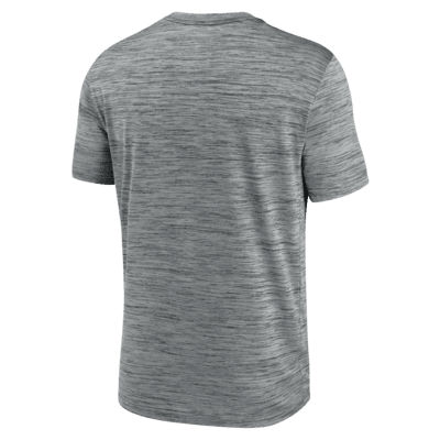 Nike Men's Green Bay Packers Team Name Heather Green Tri-Blend T