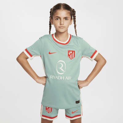 Maglia da calcio replica Nike Dri-FIT Atlético de Madrid 2024/25 Stadium per ragazzo/a – Away