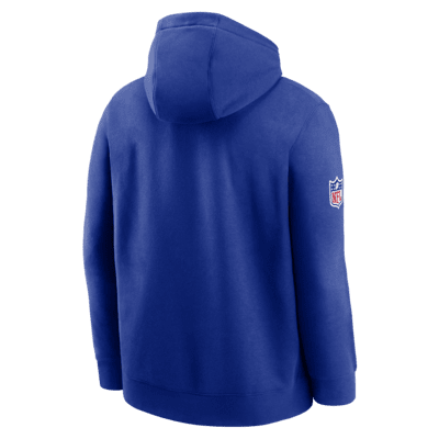 Nike Club (NFL New York Giants) Men's Pullover Hoodie