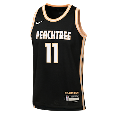 Jersey Nike de la NBA Swingman para niños talla grande de Trae Young de los Atlanta Hawks City Edition
