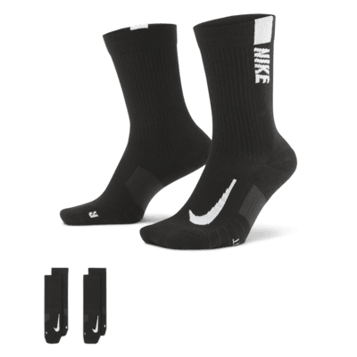 Nike Multiplier Crew Socks (2 Pairs)