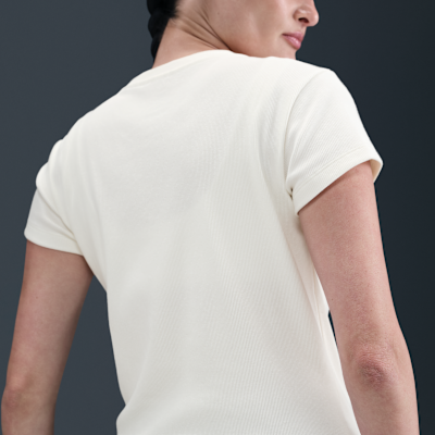 Nike Sportswear Women's Tight Ribbed Short-Sleeve T-Shirt