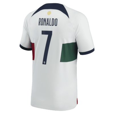 Jersey de fútbol Nike Dri-FIT de la selección nacional de Portugal visitante 2022/23 Stadium (Cristiano Ronaldo) para hombre