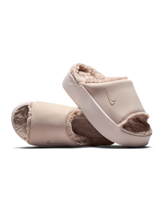 Unisex  Nike Calm Elevation Fur Slides