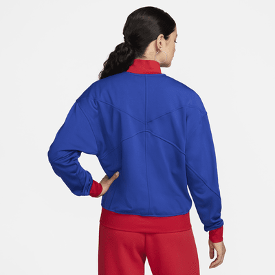 Chamarra de fútbol Nike Dri-FIT Anthem para mujer USMNT Academy Pro