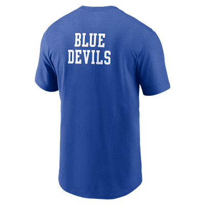 Duke 2-Hit Stacked Men's Nike College T-Shirt
