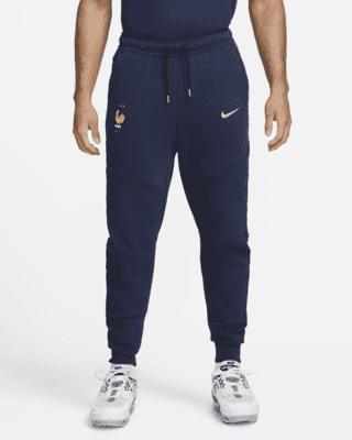 nike tech sweatpants blue