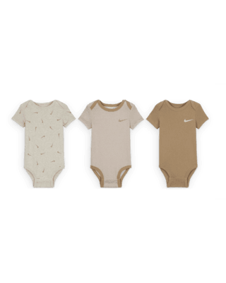 Детские  Nike Baby Essentials Baby (0-9M) 3-Pack Bodysuits