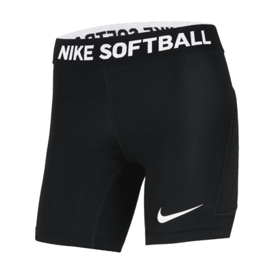 Shorts de softbol Slider para niñas talla grande Nike Dri-FIT