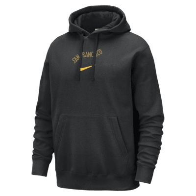 Golden State Warriors Club Fleece City Edition Nike NBA-s belebújós, kapucnis férfipulóver