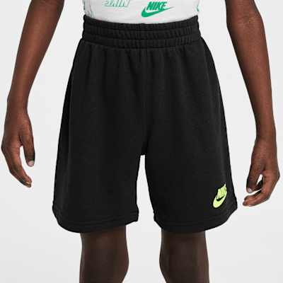 Completo con t-shirt stampata e shorts leggeri in French Terry Nike – Bambino/a