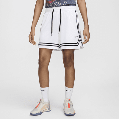 Shorts de básquetbol Dri-FIT de 13 cm para mujer Nike Crossover