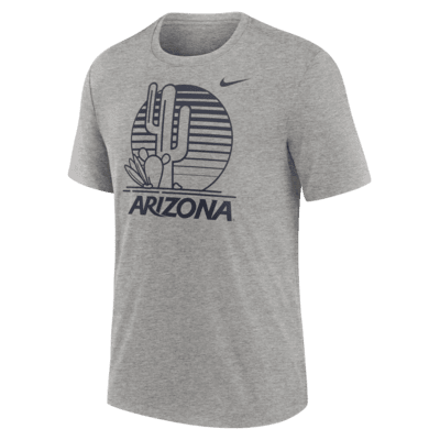 Playera universitaria Nike para hombre Arizona Wildcats Local Campus Time Honored Tradition