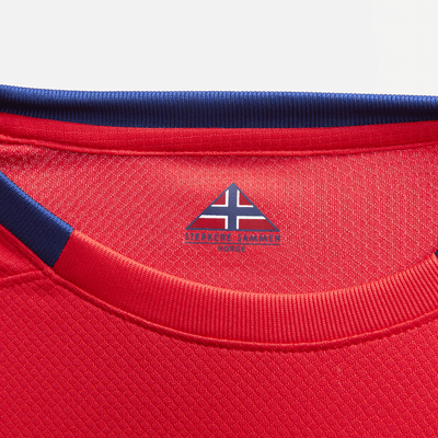 Jersey de fútbol Nike Dri-FIT de Noruega local 2023 Stadium para mujer