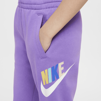 Joggers para niños talla grande Nike Club Fleece